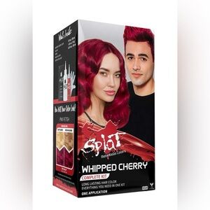 Splat Whipped Cherry Complete Hair Dye  Semi-Permanent Hair Color Dye NIB